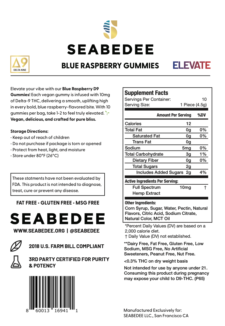 Delta 9 THC Gummies
