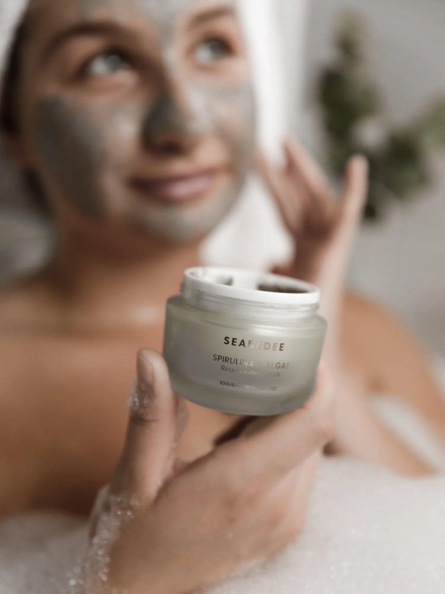 Spirulina & Algae CBD Facial Mask