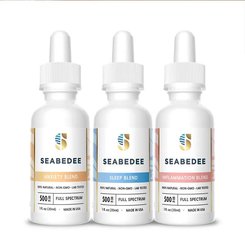 Multi Relief CBD Bundle-SEABEDEE-CBD Oil for Anxiety-CBD Oil-Best CBD Oil-CBD Oil for Sleep-CBD Oil for Inflammation-CBD Gummies-Best CBD Gummies