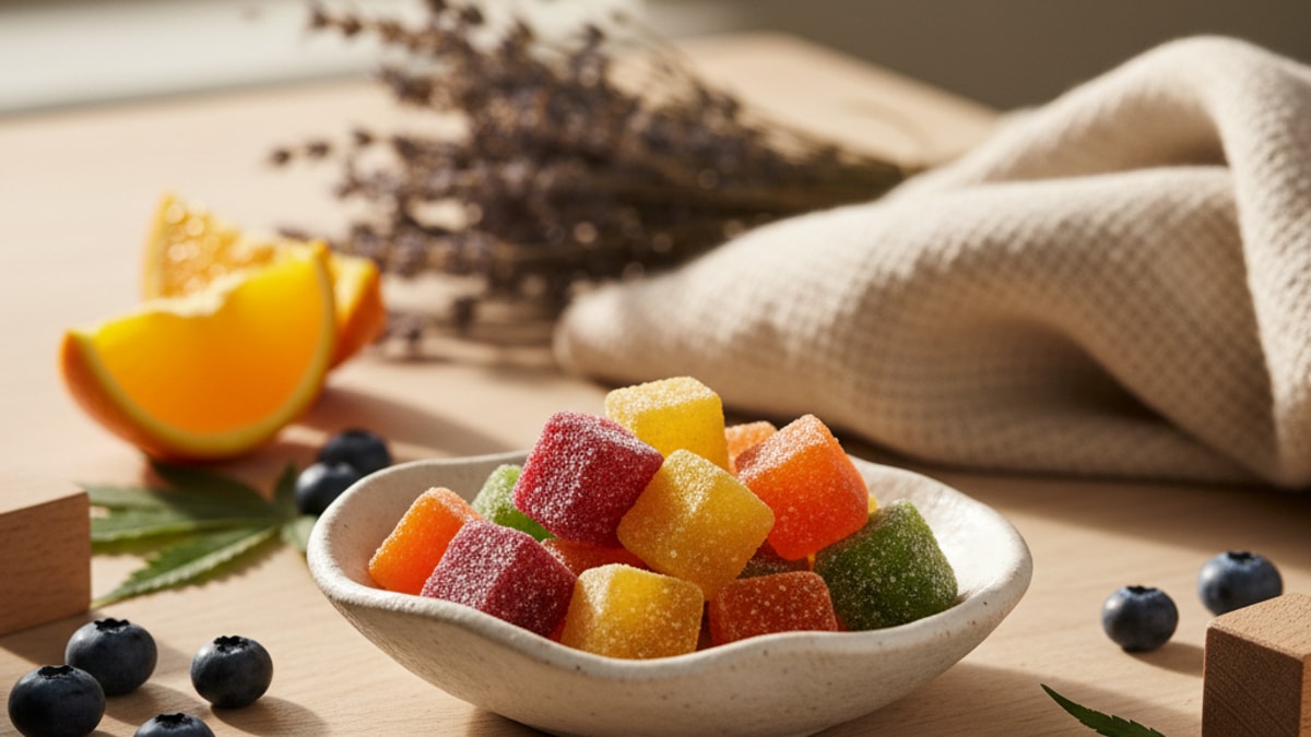What Are Delta 9 Gummies | Delta 9 THC Gummies Explained - Professional illustration