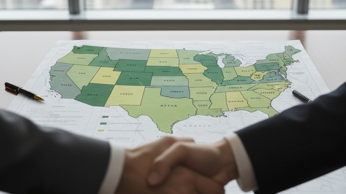 Blog Post: what states is delta-8 legal - Professional illustration
