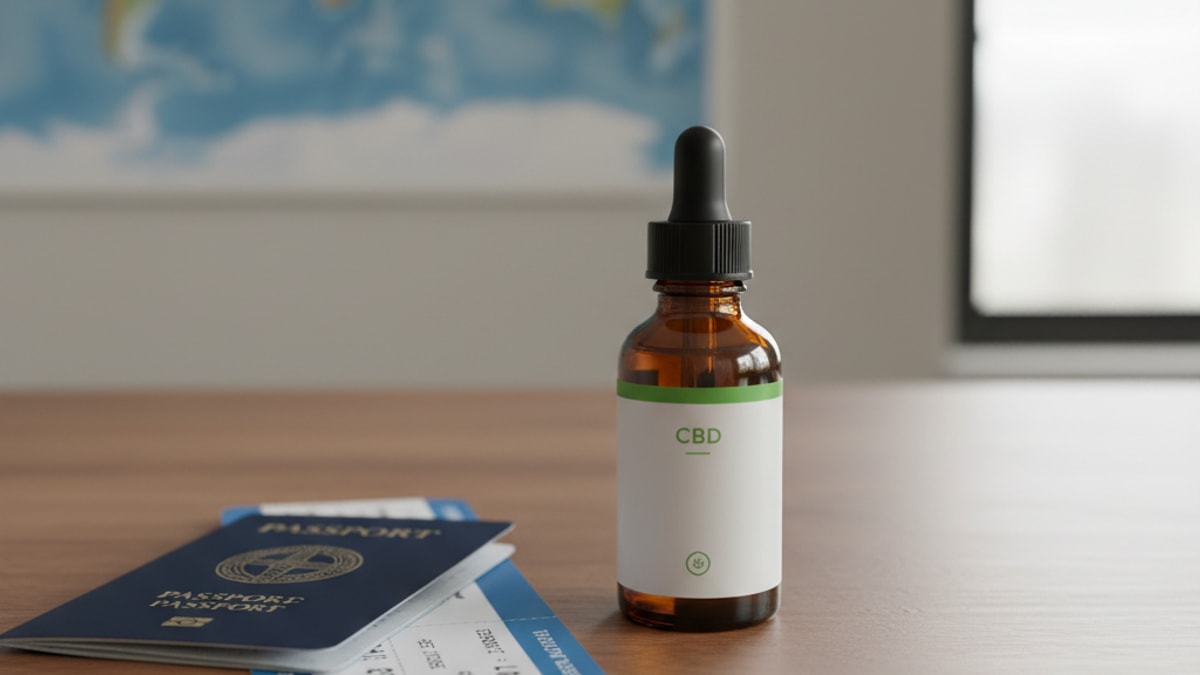 Can You Travel with CBD? | Laws - Professional illustration