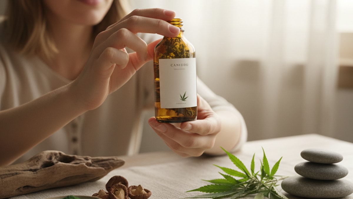 and THC Potency - Professional illustration