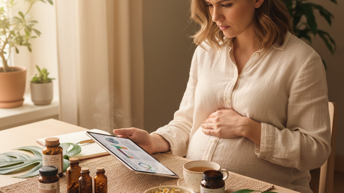 Is Delta 9 Safe For Pregnancy | THC Safety Guide - Professional illustration