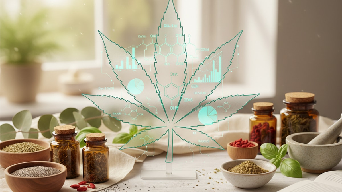 Is Delta 9 Less Potent Than Weed | THC Strength Guide - Professional illustration