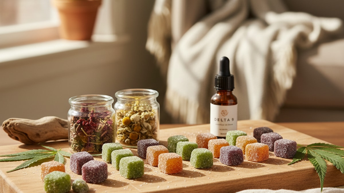 Best Delta 9 Gummies Cleveland | Delta 9 Edibles Near Me - Professional illustration