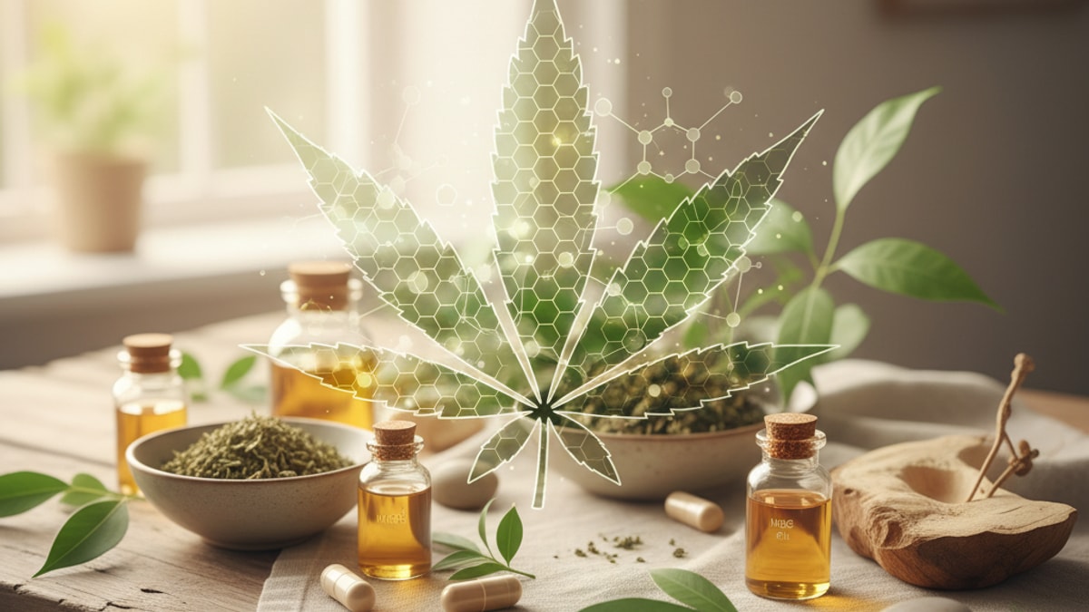 what is hhc hexahydrocannabinol explained - Professional illustration