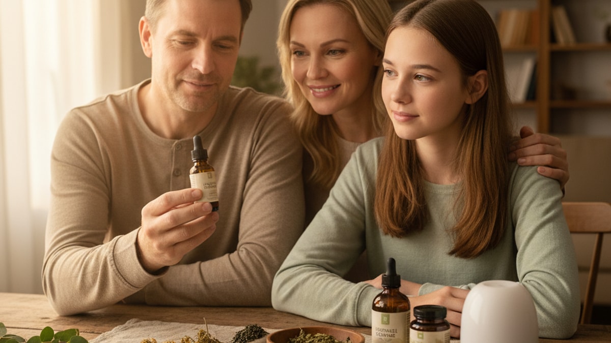 cbd for teenagers considerations - Professional illustration