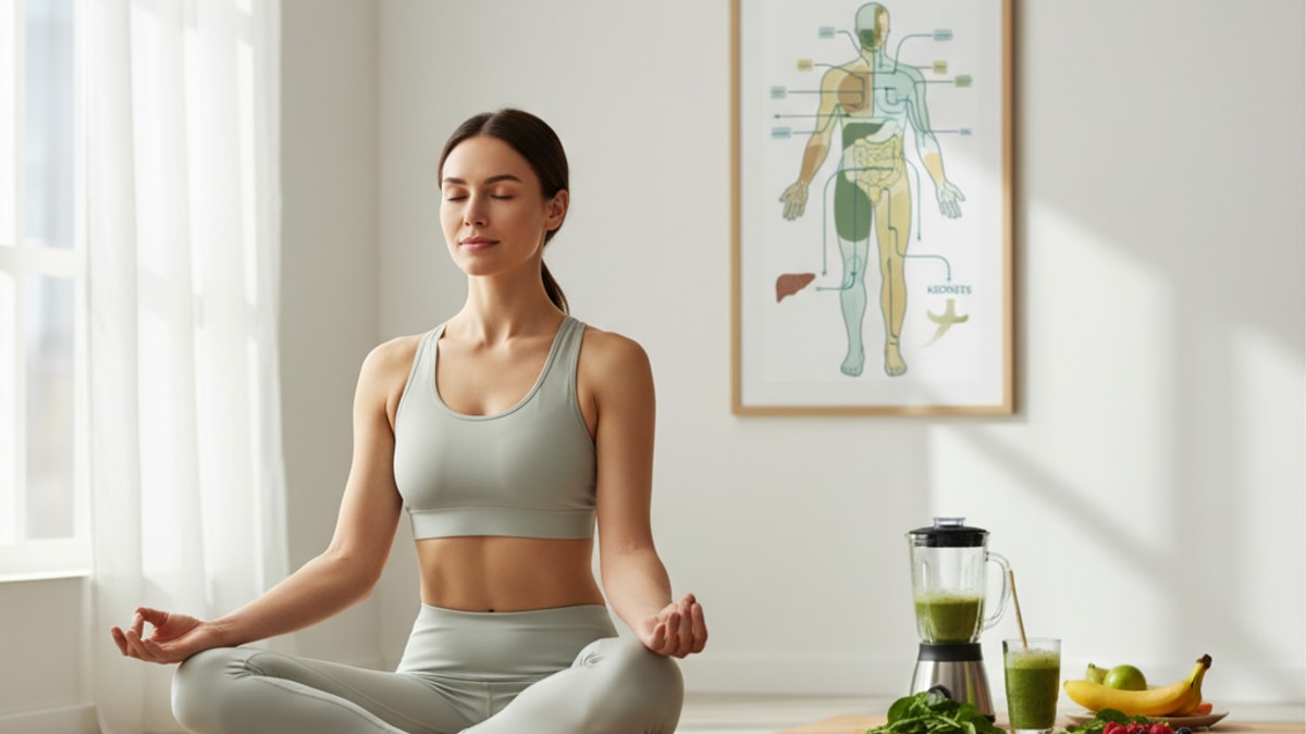 Blog Post: does delta 8 stay in your system longer than thc - Professional illustration
