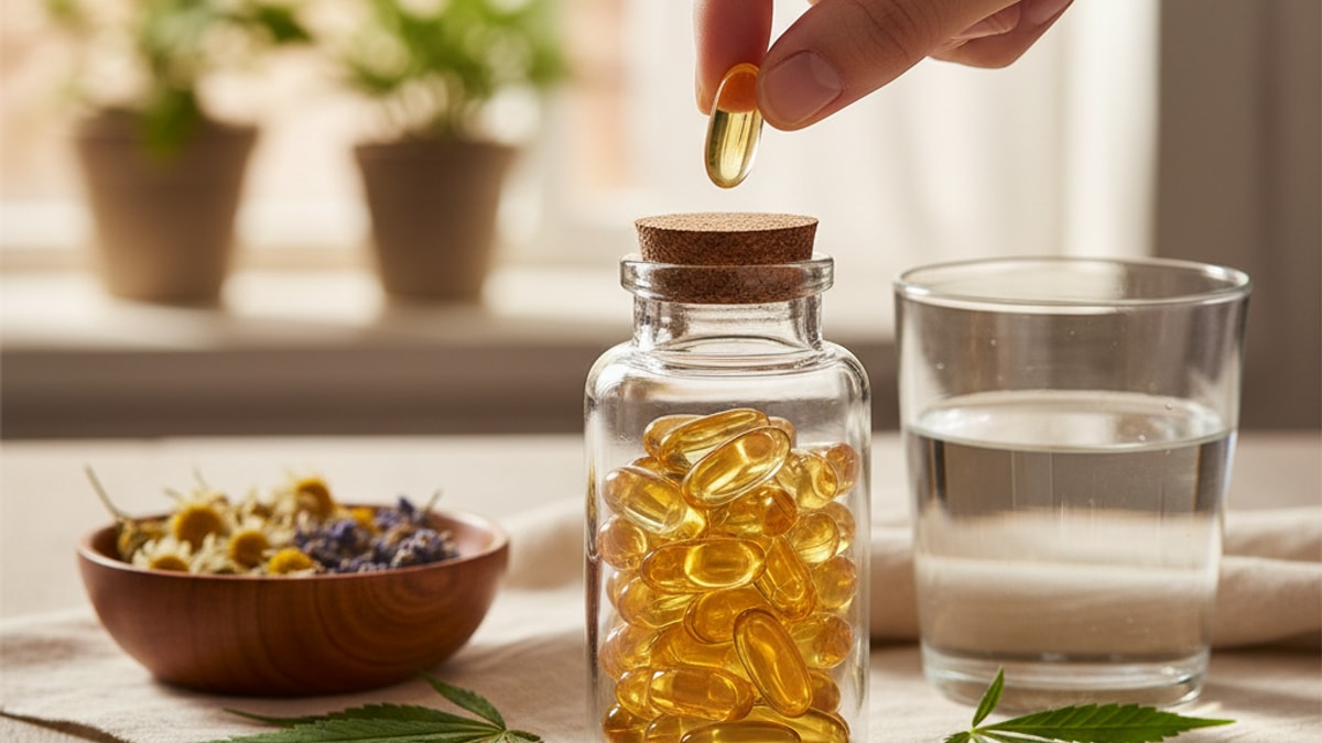 Best CBD Capsules Oklahoma City | CBD Gel Capsules Near Me - Professional illustration