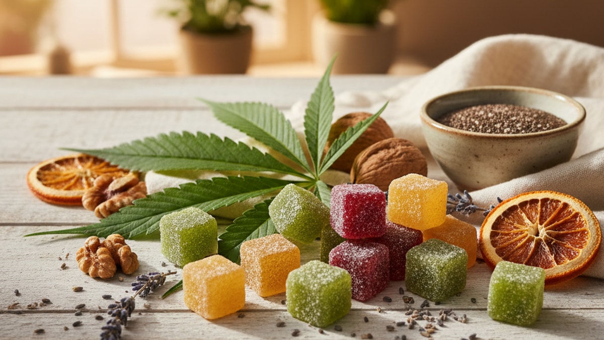 Best Delta 9 Gummies Peoria | Delta 9 Edibles Near Me - Professional illustration