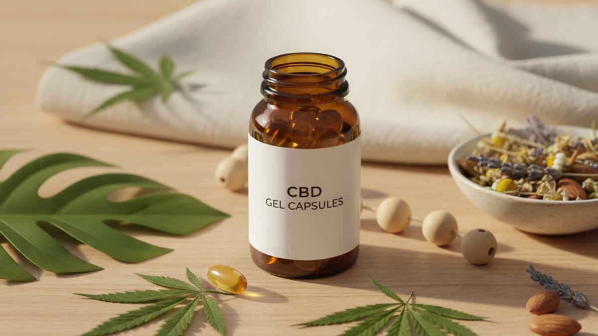 Best CBD Capsules Cincinnati | CBD Gel Capsules Near Me - Professional illustration