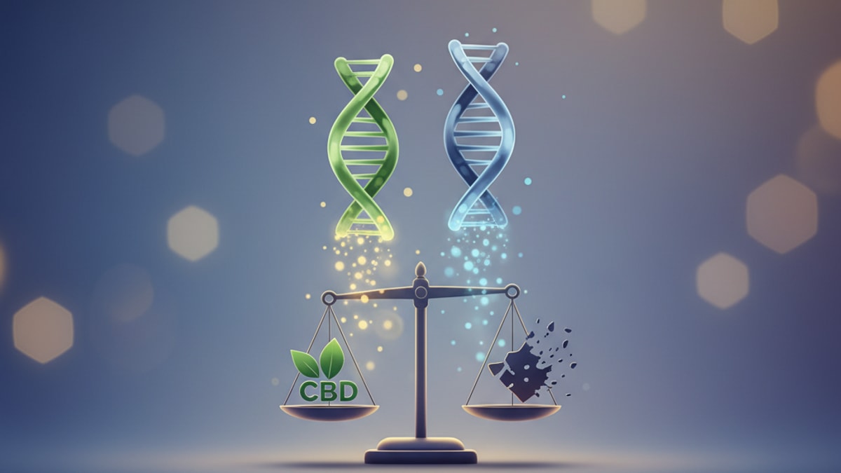 Blog Post: is cbd addictive - Professional illustration