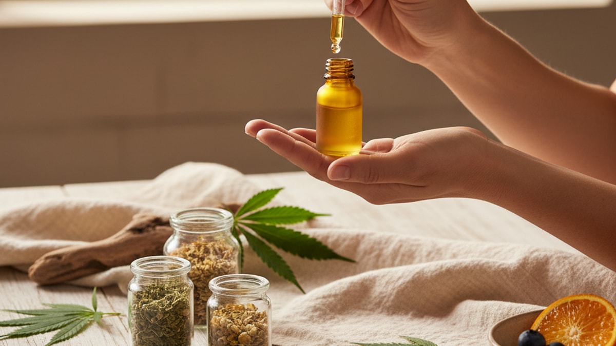 How To Use Delta 9 Oil | THC Oil Guide - Professional illustration