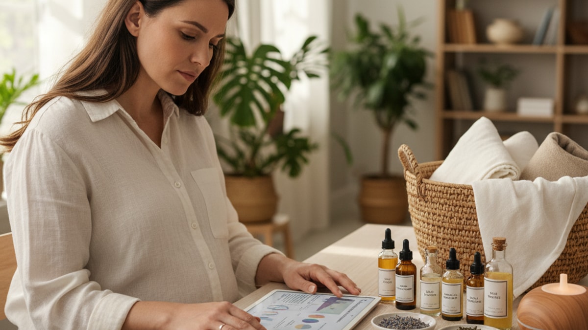 cbd for pregnant women risks - Professional illustration