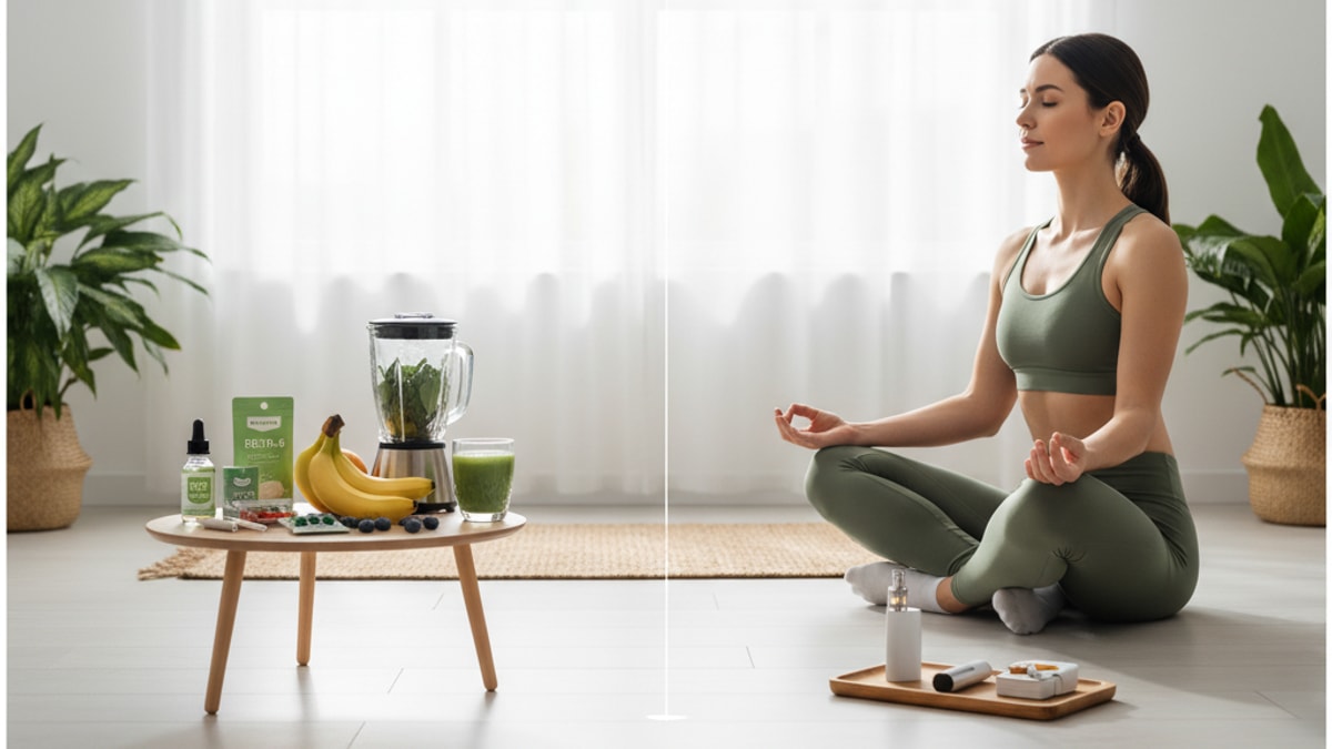 Blog Post: does delta 8 have nicotine - Professional illustration