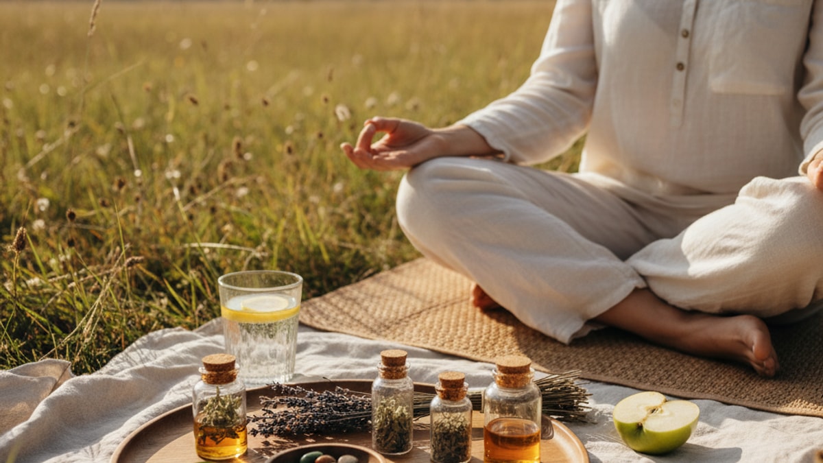 Does Delta-8 Help With Anxiety | Calming Effects and What to Know - Professional illustration
