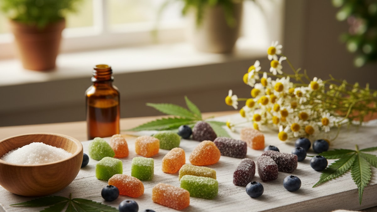 Best Delta 9 Gummies Gilbert | Delta 9 Edibles Near Me - Professional illustration