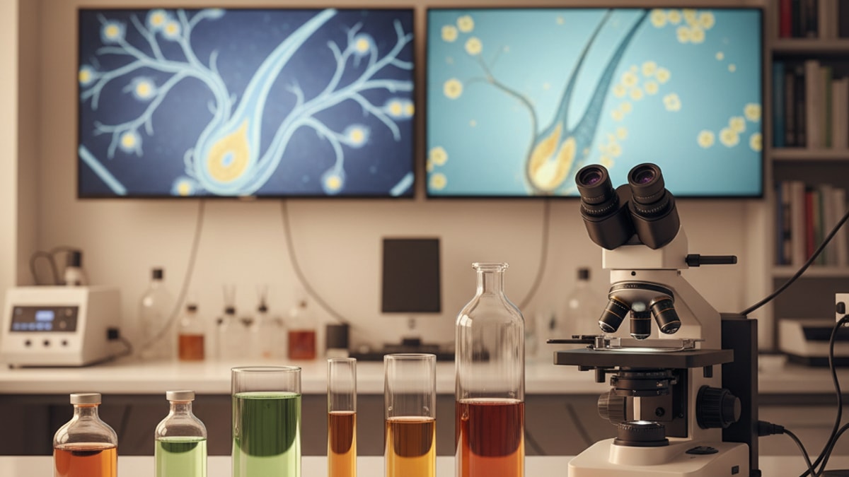 Blog Post: does delta 9 show up in hair test - Professional illustration