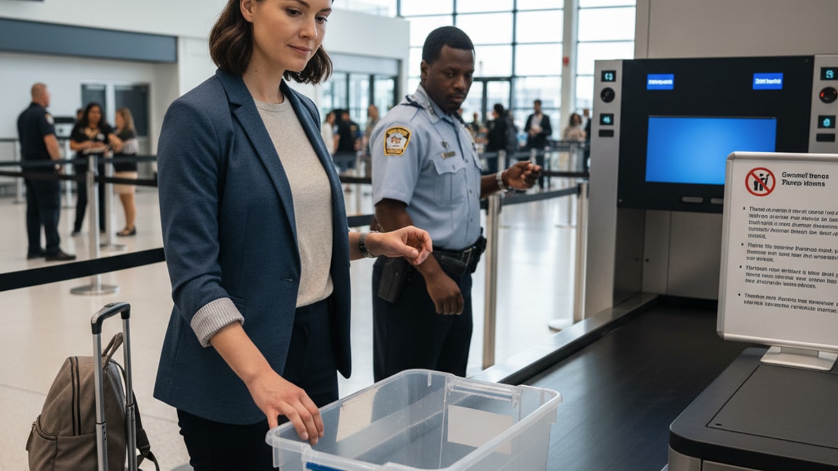 Can You Bring Delta-8 Vape Through TSA? | Flying With THC Carts and Vape Rules - Professional illustration