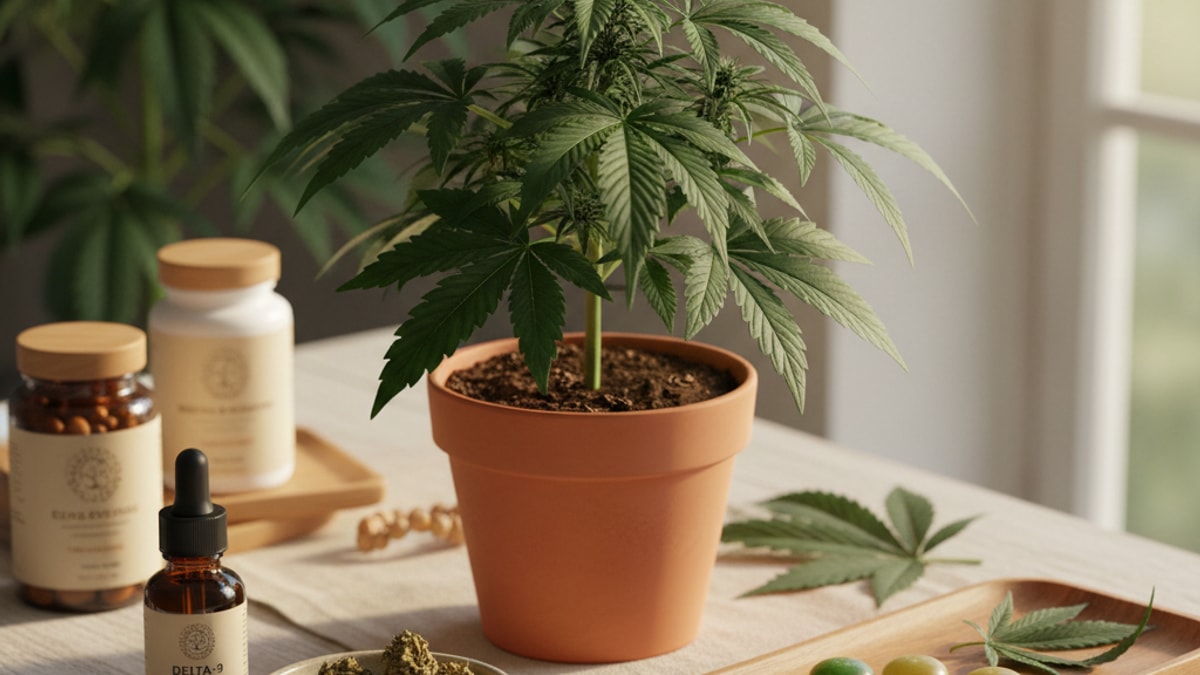 Is Delta 9 Indica | Cannabis Classification Guide - Professional illustration