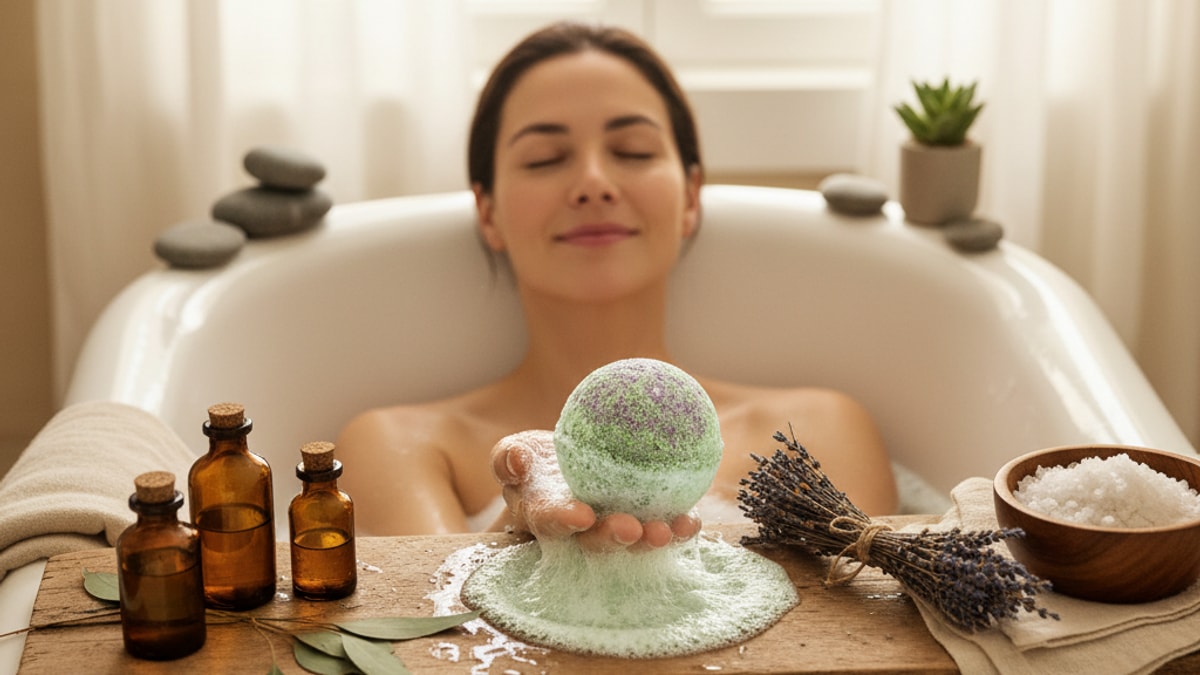 Best CBD Bath Bomb Omaha | CBD Bath Bombs Near Me - Professional illustration