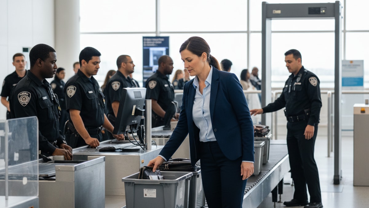 TSA Rules - Professional illustration
