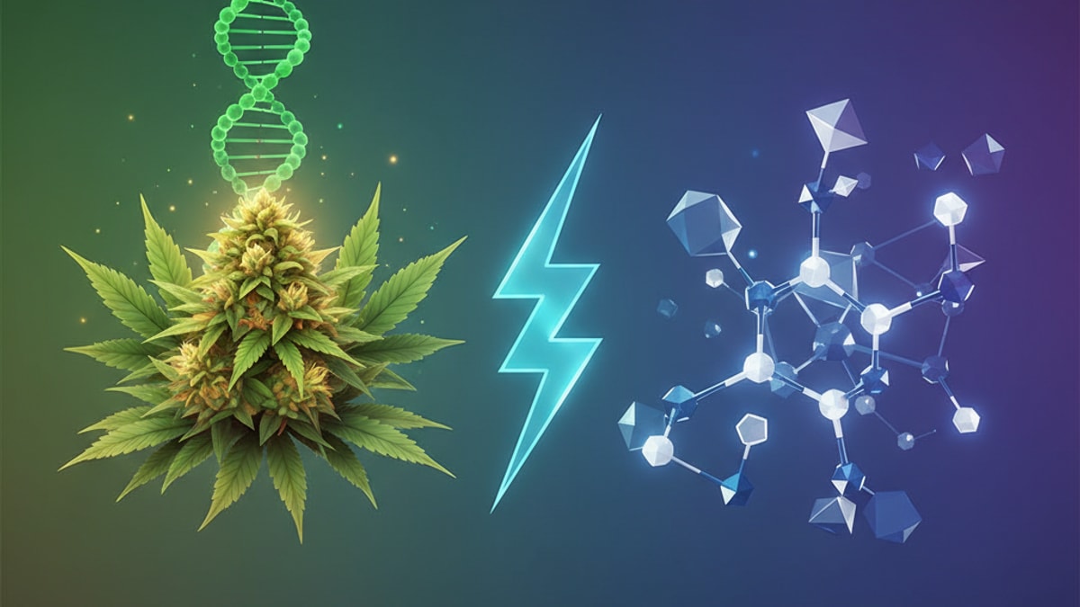 Is Delta 9 K2 | Synthetic Cannabinoid Comparison - Professional illustration