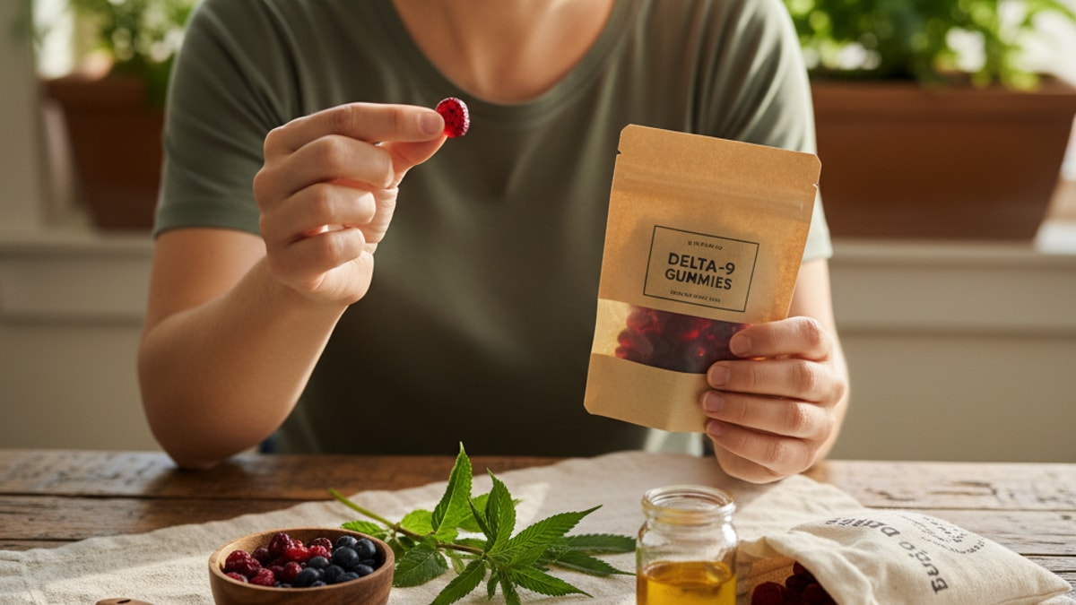 Is Delta 9 Gummies Bad For You | THC Edibles Safety Guide - Professional illustration