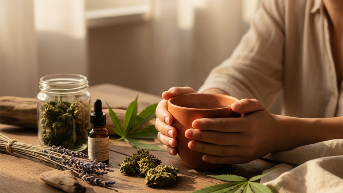 Is Delta 9 Good For Pain | THC Pain Relief Guide - Professional illustration