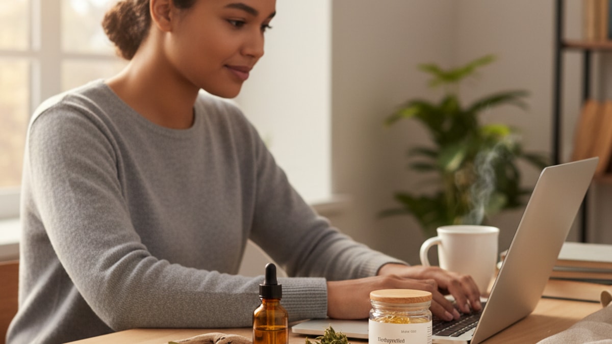cbd for college students - Professional illustration