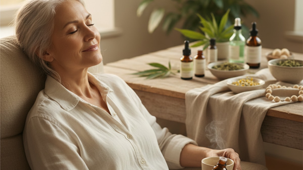 senior discount cbd program - Professional illustration