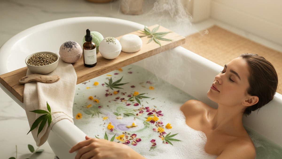 Best CBD Bath Bomb Arlington | CBD Bath Bombs Near Me - Professional illustration
