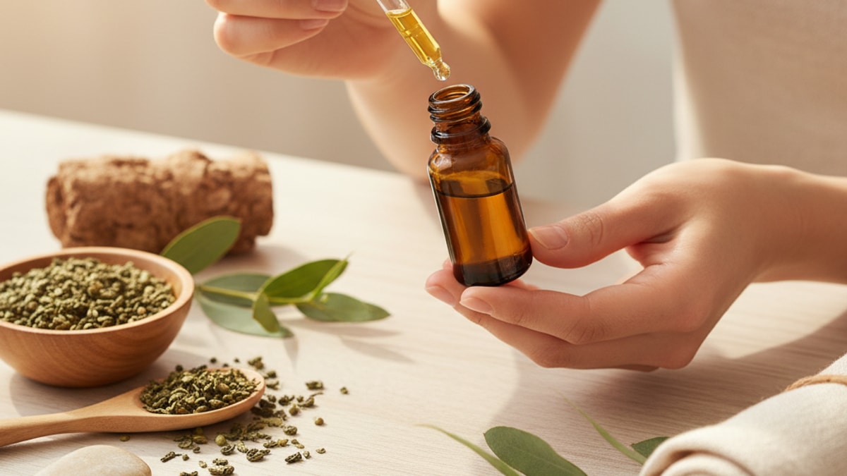 how to use cbd oil properly - Professional illustration