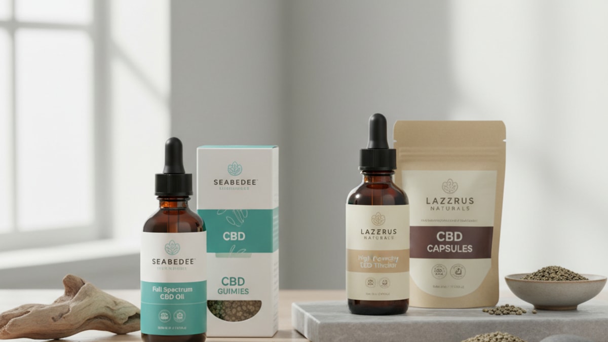 seabedee vs lazarus naturals review - Professional illustration
