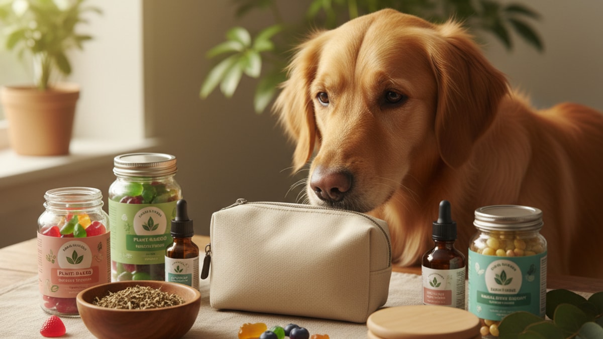 Can Drug Dogs Smell Delta 9 Gummies | Detection Risks Explained - Professional illustration
