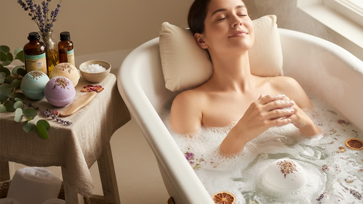Best CBD Bath Bomb Orlando | CBD Bath Bombs Near Me - Professional illustration