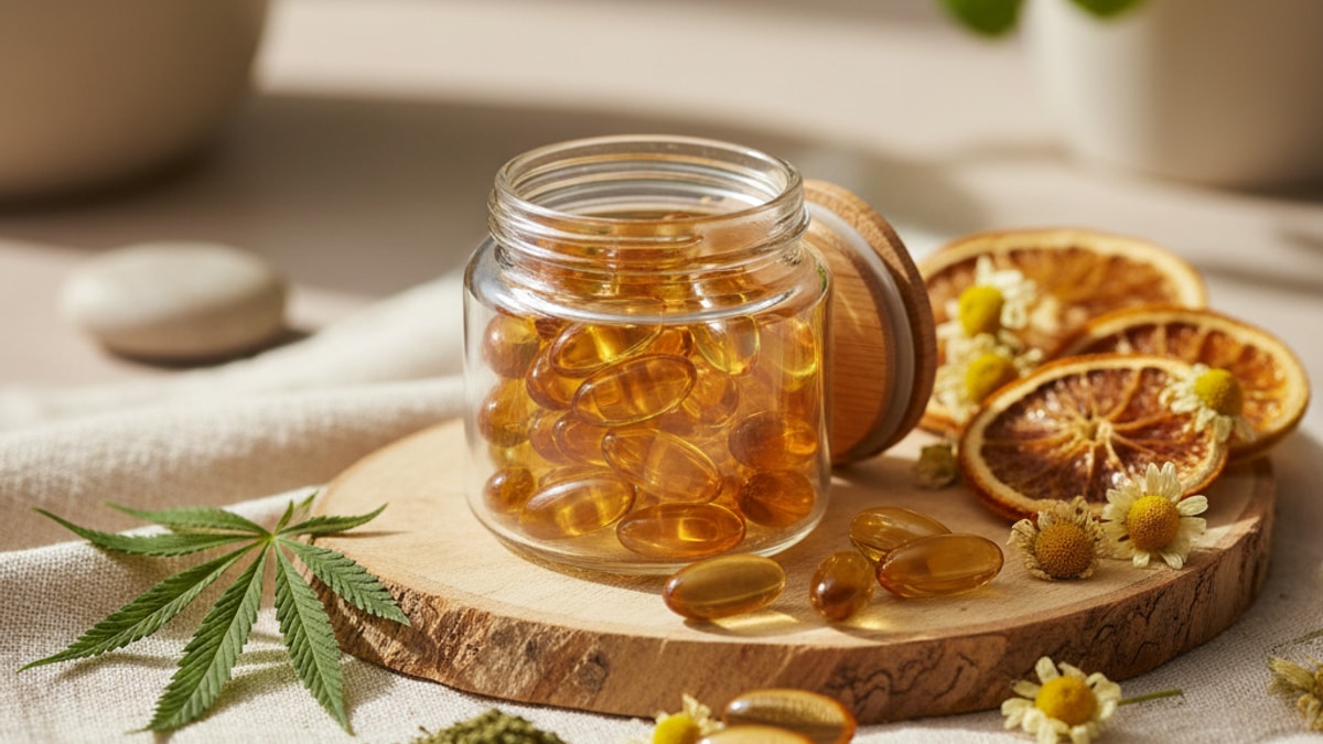 Best CBD Capsules Charlotte | CBD Gel Capsules Near Me - Professional illustration
