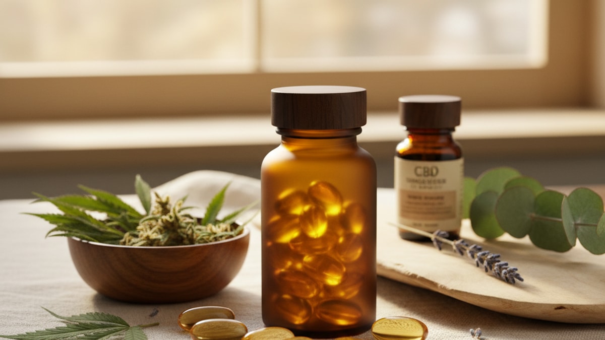Best CBD Capsules Spokane | CBD Gel Capsules Near Me - Professional illustration