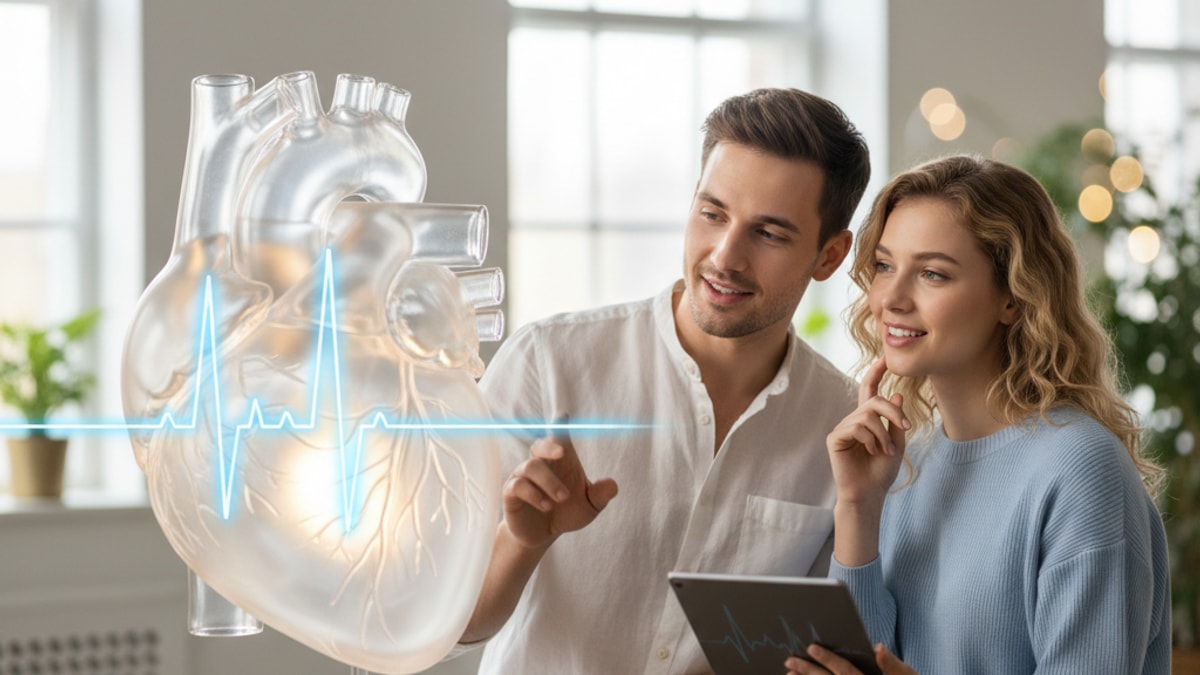 Does Delta 9 Increase Heart Rate | THC Heart Effects Explained - Professional illustration