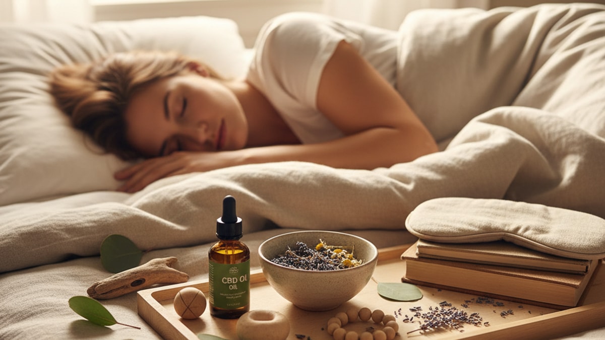 Does CBD Make You Sleepy | Effects - Professional illustration