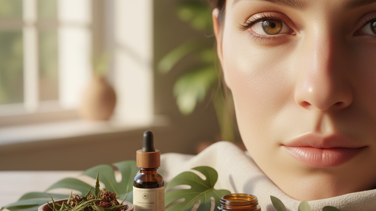 Does Delta 9 Make Your Eyes Red | THC Physical Effects Explained - Professional illustration