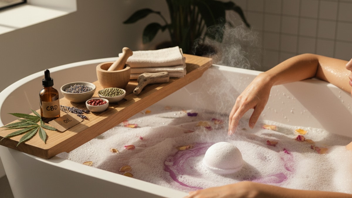 Best CBD Bath Bomb Peoria | CBD Bath Bombs Near Me - Professional illustration