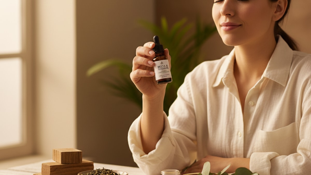 Is Delta-8 Good for You? | Benefits - Professional illustration