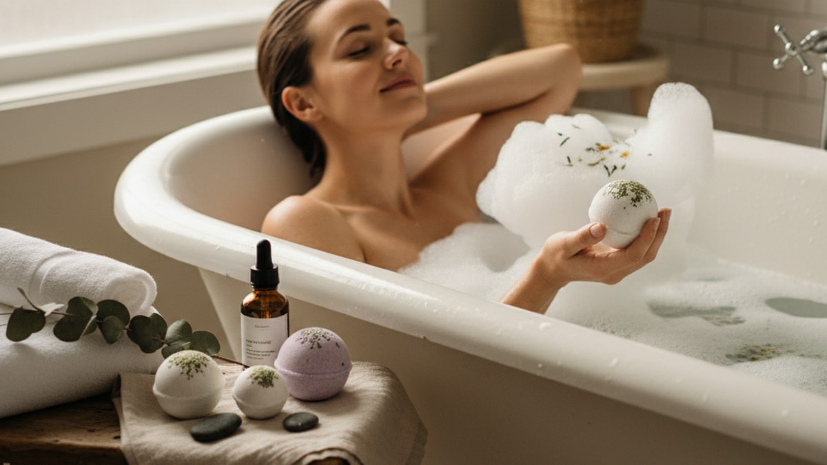 Best CBD Bath Bomb Oxnard | CBD Bath Bombs Near Me - Professional illustration