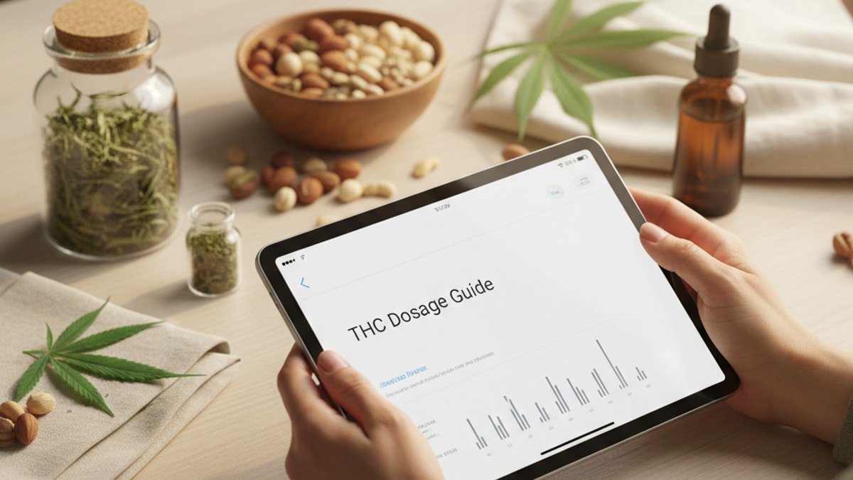 How Much Delta 9 Should I Take | THC Dosage Guide - Professional illustration