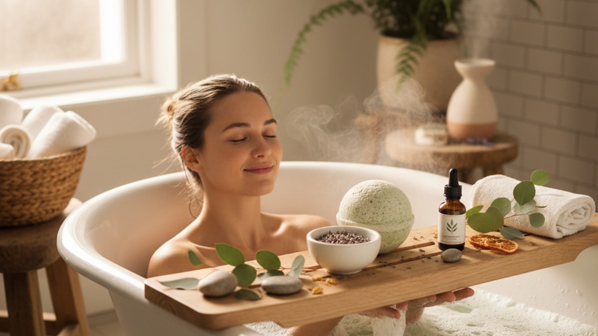 Best CBD Bath Bomb Austin | CBD Bath Bombs Near Me - Professional illustration