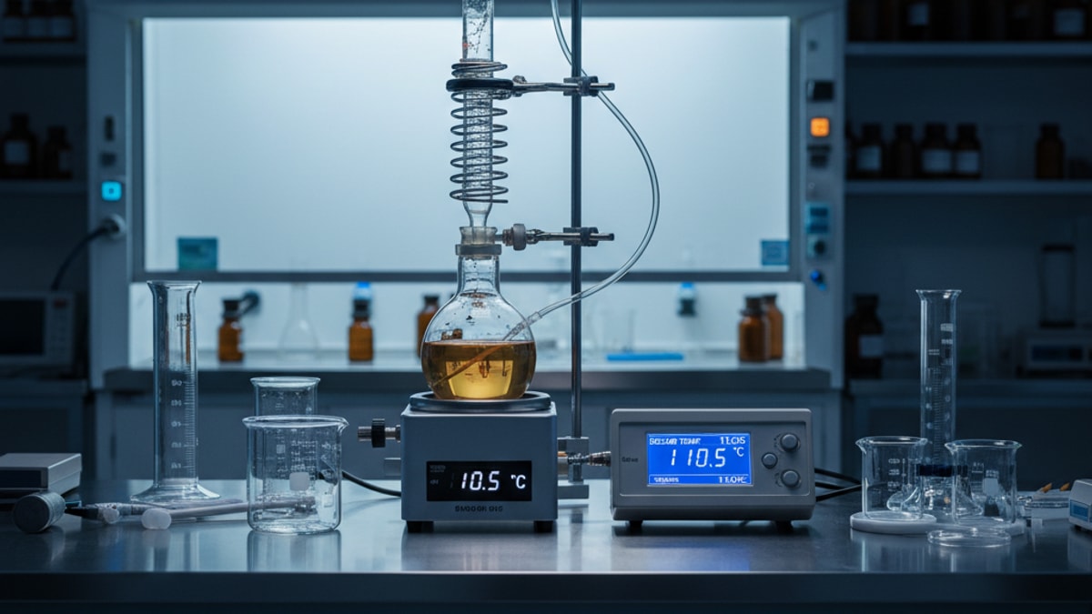 What Temperature Does THCA Convert To Delta 9 | Decarboxylation Explained - Professional illustration