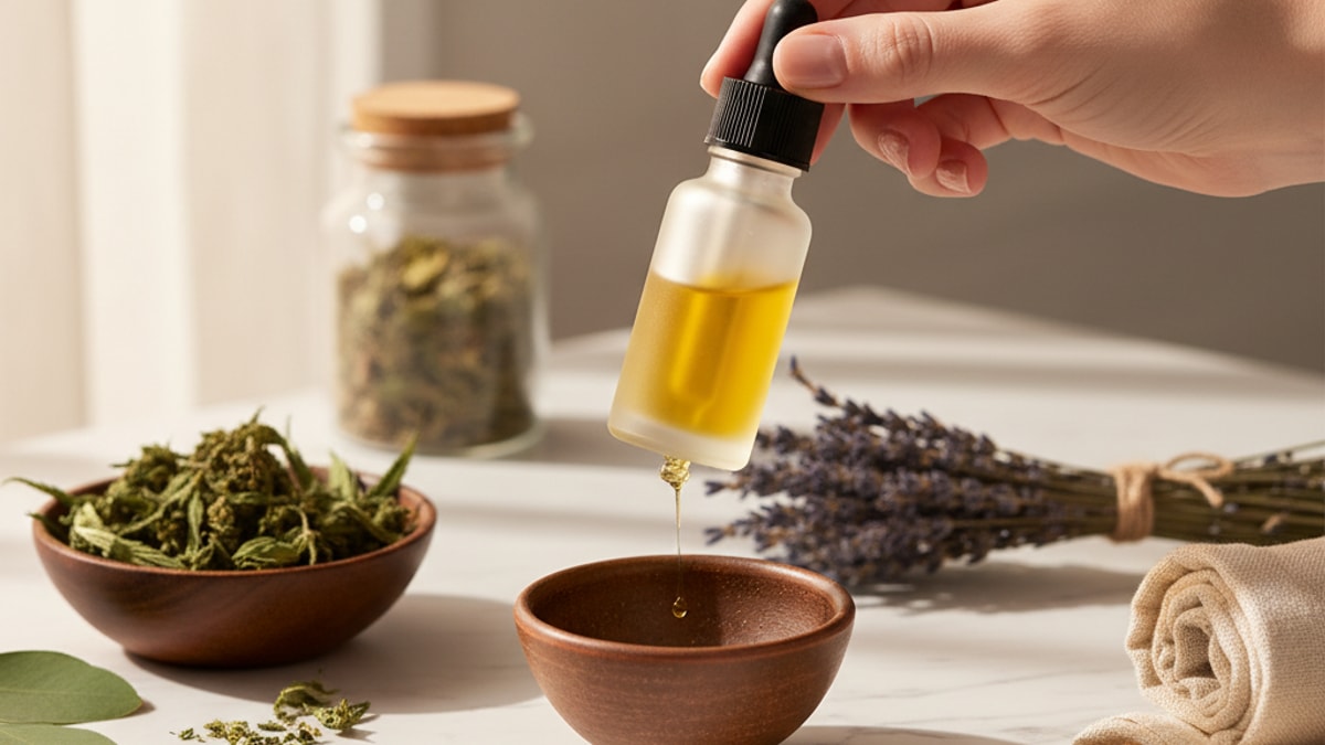 How To Use Cbd Oil | How To Use CBD Oil Dosage And Tips - Professional illustration