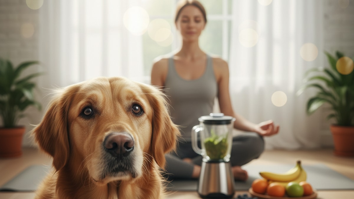 Blog Post: can dogs have delta 8 - Professional illustration